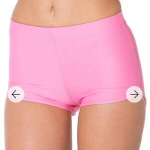Blackmilk Clothing Matte Pink Bummers Size XL